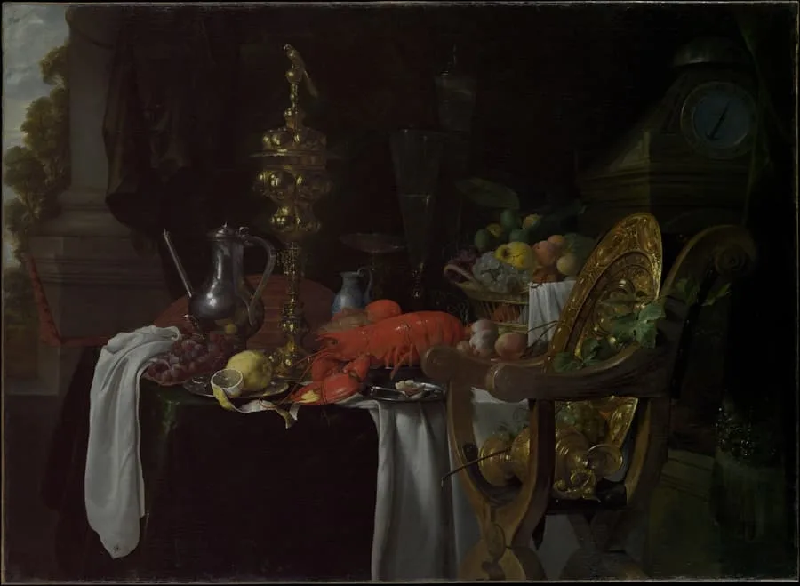 Still Life: A Banqueting Scene, Jan Davidsz de Heem, ca. 1640-41