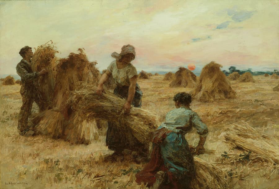 The Harvesters, Léon Augustin Lhermitte, 1888-89